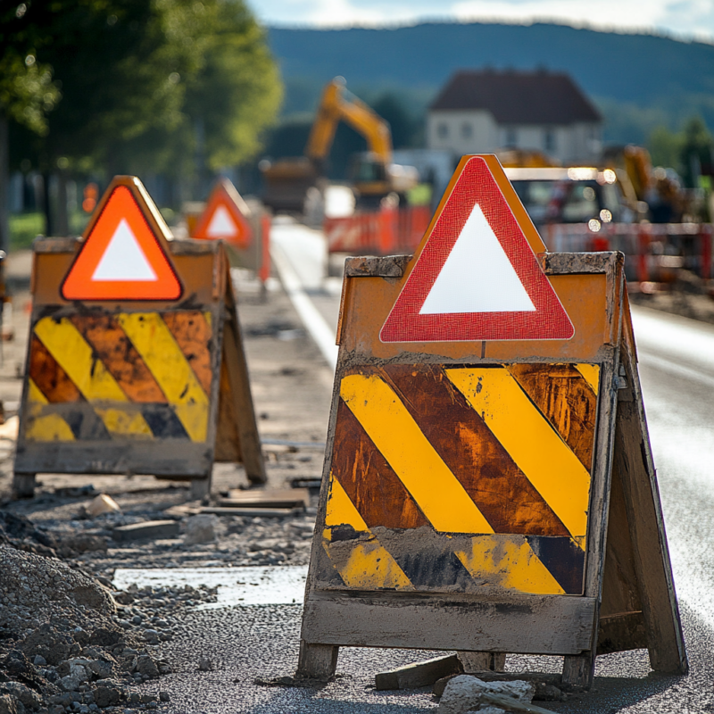 Signalisation de chantier